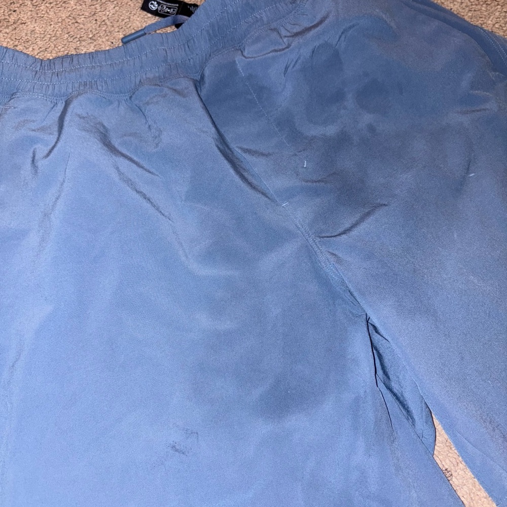 Men's Blue Lululemon shorts 
SIZE L